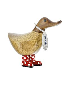 DCUK Spotty Boots Ducky - Red